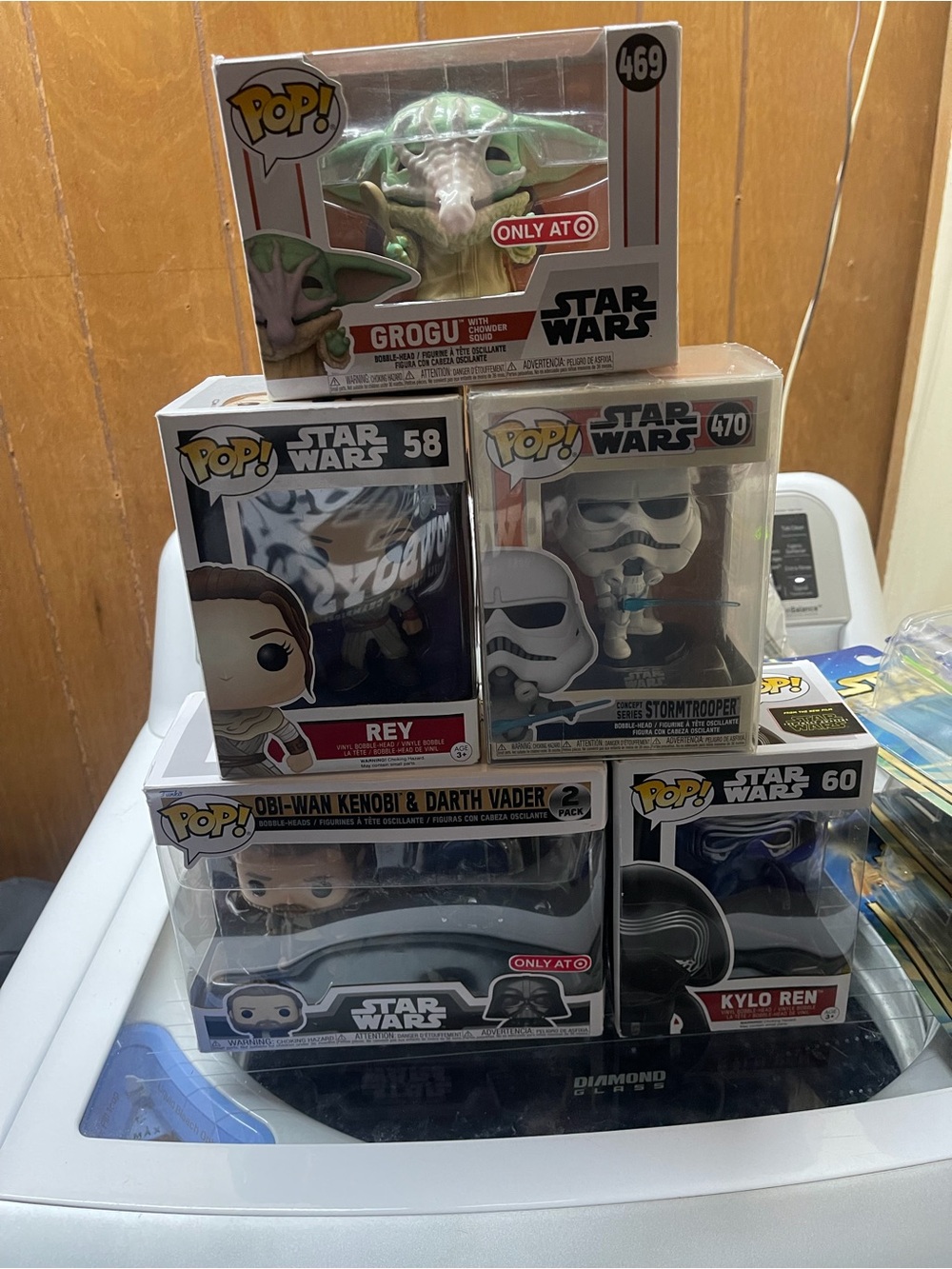 Funko Star Wars Collectible lot - Green Grogu & More